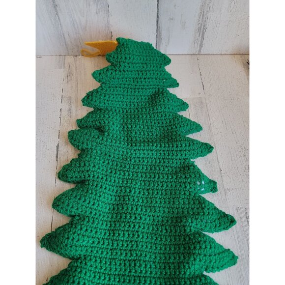 Large crocheted Christmas tree star sign Xmas home - Picture 9 of 9